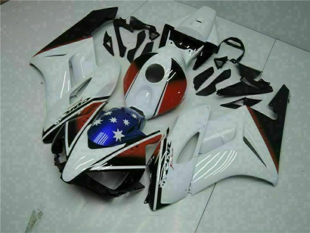 Carrocería Motocicletas CBR 1000 RR 2004-2005 - Blanco Negro Carrocería Motocicletas CBR 1000 RR 2004-2005 - Blanco Negro