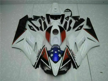Carrocería Motocicletas CBR 1000 RR 2004-2005 - Blanco Negro