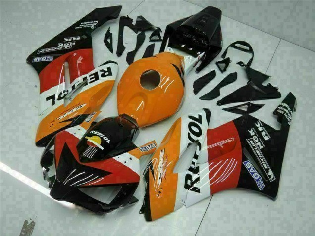 Carrocería Motocicletas CBR 1000 RR 2004-2005 - Naranja Negro Repsol Carrocería Motocicletas CBR 1000 RR 2004-2005 - Naranja Negro Repsol