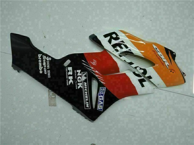 Carrocería Motocicletas CBR 1000 RR 2004-2005 - Naranja Negro Repsol Carrocería Motocicletas CBR 1000 RR 2004-2005 - Naranja Negro Repsol