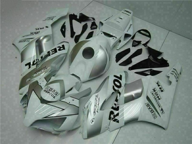 Carrocería Motocicletas CBR 1000 RR 2004-2005 - Plata Blanco Repsol Carrocería Motocicletas CBR 1000 RR 2004-2005 - Plata Blanco Repsol