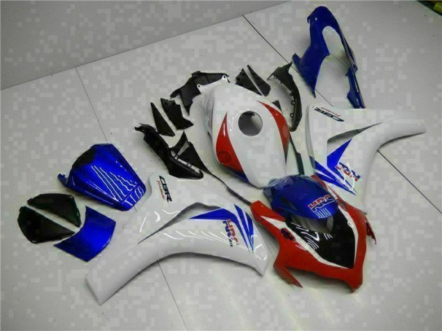 Carrocería Motocicletas CBR 1000 RR 2008-2011 - Blanco Azul Carrocería Motocicletas CBR 1000 RR 2008-2011 - Blanco Azul