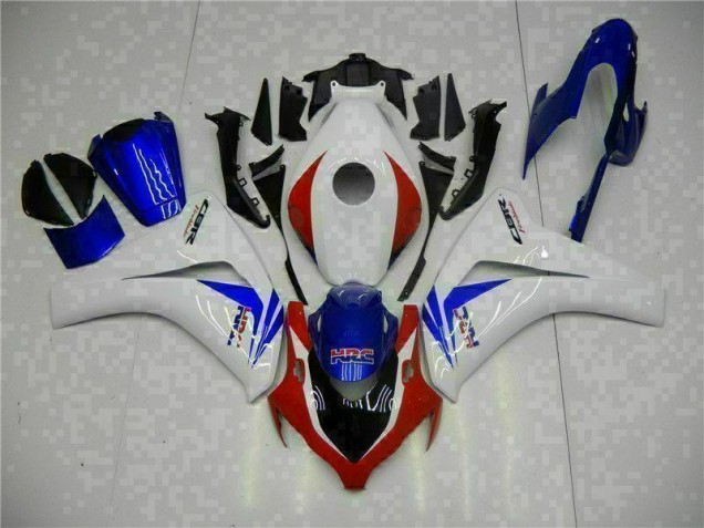 Carrocería Motocicletas CBR 1000 RR 2008-2011 - Blanco Azul Carrocería Motocicletas CBR 1000 RR 2008-2011 - Blanco Azul