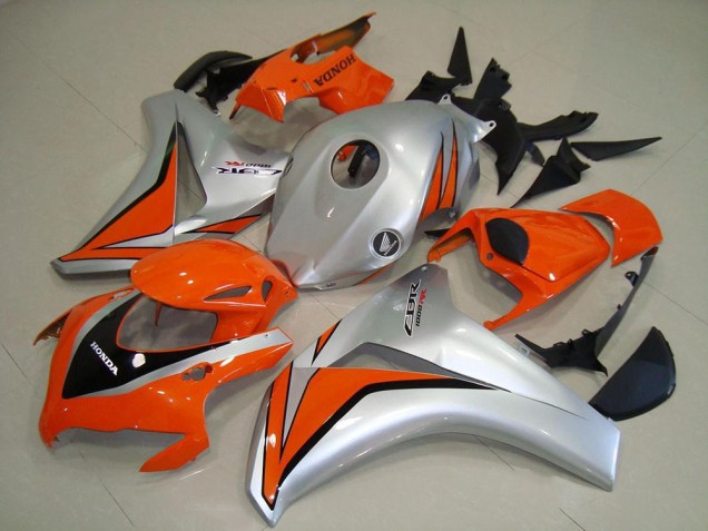 Carrocería Motocicletas CBR 1000 RR 2008-2011 - Naranja Plata Carrocería Motocicletas CBR 1000 RR 2008-2011 - Naranja Plata