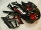Carrocería Motocicletas CBR 600 F3 1995-1998 - Negro Rojo Llama