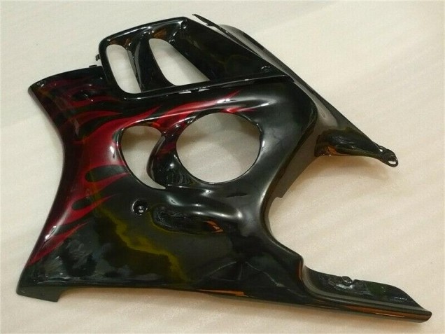 Carrocería Motocicletas CBR 600 F3 1995-1998 - Negro Rojo Llama