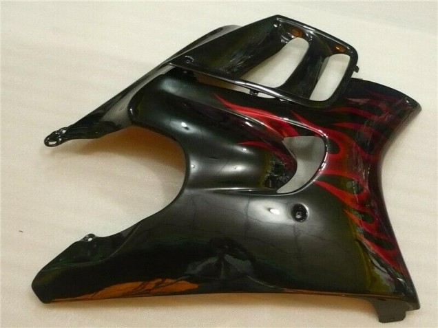 Carrocería Motocicletas CBR 600 F3 1995-1998 - Negro Rojo Llama