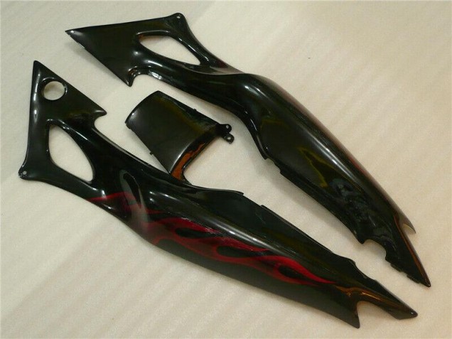 Carrocería Motocicletas CBR 600 F3 1995-1998 - Negro Rojo Llama