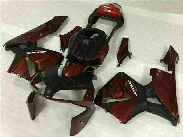 Carrocería Motocicletas CBR 600 RR 2003-2004 - Negro Rojo Carrocería Motocicletas CBR 600 RR 2003-2004 - Negro Rojo