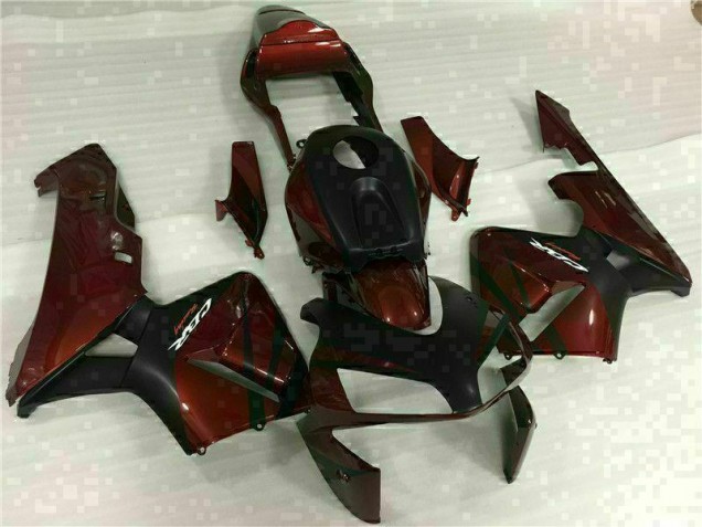 Carrocería Motocicletas CBR 600 RR 2003-2004 - Negro Rojo Carrocería Motocicletas CBR 600 RR 2003-2004 - Negro Rojo