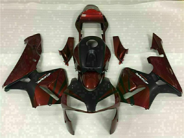 Carrocería Motocicletas CBR 600 RR 2003-2004 - Negro Rojo Carrocería Motocicletas CBR 600 RR 2003-2004 - Negro Rojo