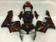 Carrocería Motocicletas CBR 600 RR 2003-2004 - Negro Rojo Carrocería Motocicletas CBR 600 RR 2003-2004 - Negro Rojo