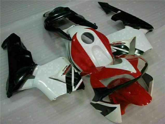 Carrocería Motocicletas CBR 600 RR 2003-2004 - Rojo Blanco Carrocería Motocicletas CBR 600 RR 2003-2004 - Rojo Blanco