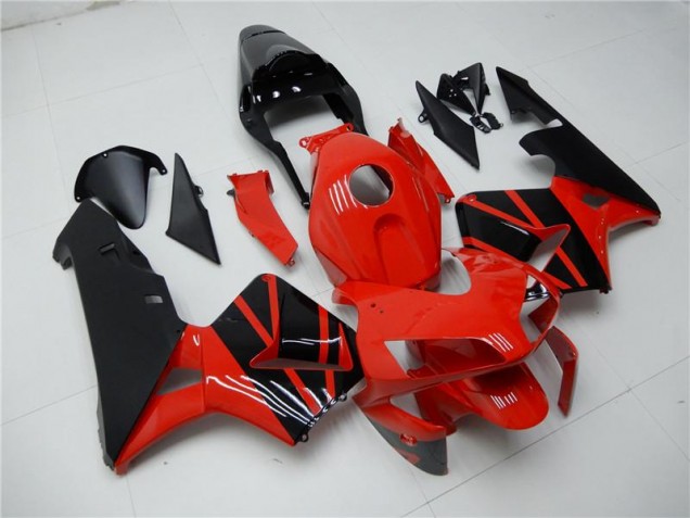 Carrocería Motocicletas CBR 600 RR 2003-2004 - Rojo Negro Carrocería Motocicletas CBR 600 RR 2003-2004 - Rojo Negro