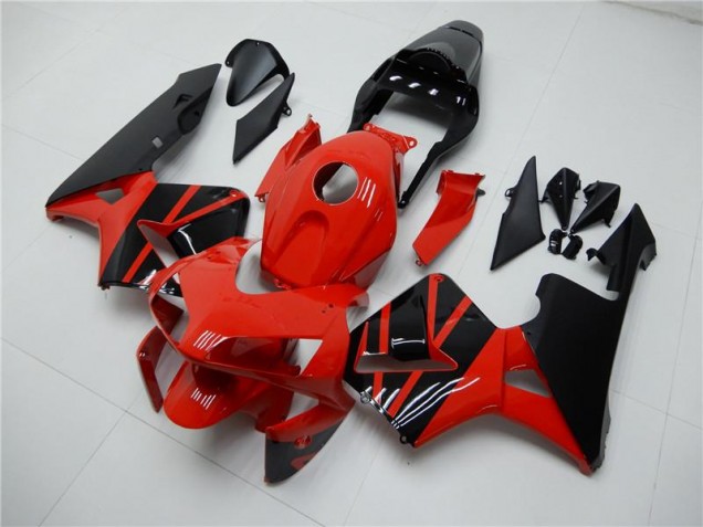 Carrocería Motocicletas CBR 600 RR 2003-2004 - Rojo Negro Carrocería Motocicletas CBR 600 RR 2003-2004 - Rojo Negro