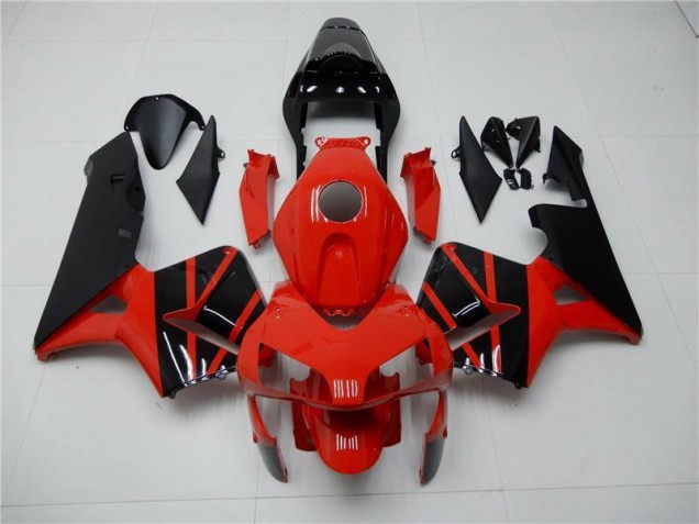 Carrocería Motocicletas CBR 600 RR 2003-2004 - Rojo Negro Carrocería Motocicletas CBR 600 RR 2003-2004 - Rojo Negro