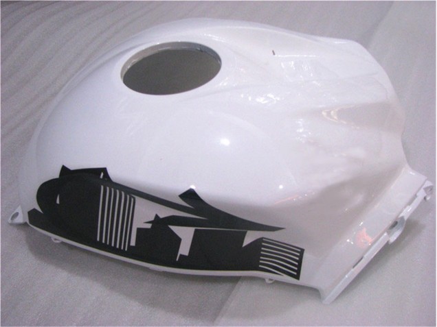 Carrocería Motocicletas CBR 600 RR 2007-2008 - Negro Blanco Carrocería Motocicletas CBR 600 RR 2007-2008 - Negro Blanco