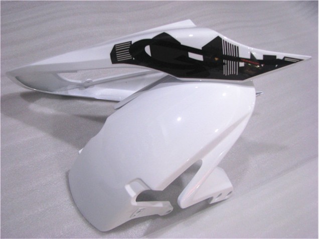 Carrocería Motocicletas CBR 600 RR 2007-2008 - Negro Blanco Carrocería Motocicletas CBR 600 RR 2007-2008 - Negro Blanco