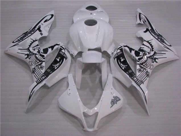 Carrocería Motocicletas CBR 600 RR 2007-2008 - Negro Blanco Carrocería Motocicletas CBR 600 RR 2007-2008 - Negro Blanco