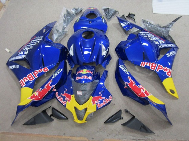 Carrocería Motocicletas CBR 600 RR 2009-2012 - Azul Red Bull Carrocería Motocicletas CBR 600 RR 2009-2012 - Azul Red Bull