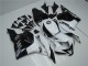 Carrocería Motocicletas CBR 600 RR 2009-2012 - Blanco Negro Carrocería Motocicletas CBR 600 RR 2009-2012 - Blanco Negro