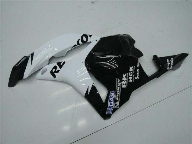Carrocería Motocicletas CBR 600 RR 2009-2012 - Blanco Negro Carrocería Motocicletas CBR 600 RR 2009-2012 - Blanco Negro