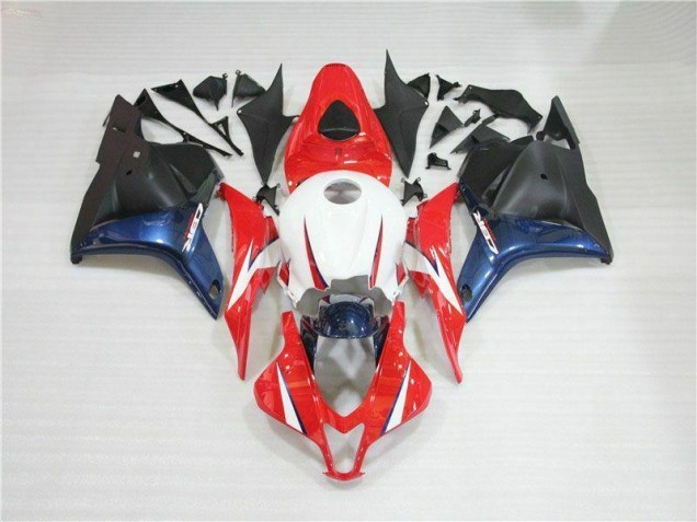 Carrocería Motocicletas CBR 600 RR 2009-2012 - Negro Rojo Blanco Carrocería Motocicletas CBR 600 RR 2009-2012 - Negro Rojo Blanco