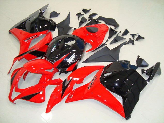 Carrocería Motocicletas CBR 600 RR 2009-2012 - Rojo Negro Carrocería Motocicletas CBR 600 RR 2009-2012 - Rojo Negro