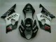 Carrocería Motocicletas GSXR 1000 K3 2003-2004 - Blanco Negro Carrocería Motocicletas GSXR 1000 K3 2003-2004 - Blanco Negro