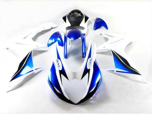 Carrocería Motocicletas GSXR 600 / 750 K11 2011-2021 - Azul Blanco Carrocería Motocicletas GSXR 600 / 750 K11 2011-2021 - Azul Blanco