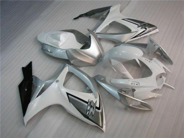 Carrocería Motocicletas GSXR 600 / 750 K6 2006-2007 - Blanco Plata Carrocería Motocicletas GSXR 600 / 750 K6 2006-2007 - Blanco Plata