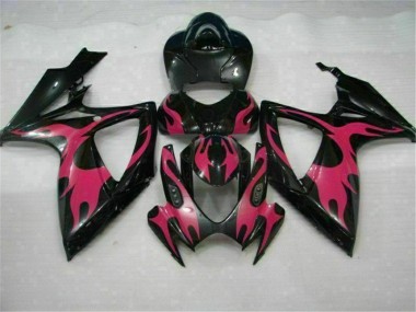 Carrocería Motocicletas GSXR 600 / 750 K6 2006-2007 - Negro