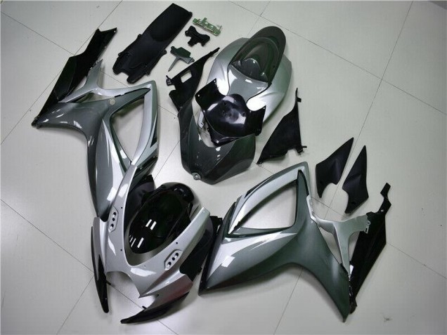 Carrocería Motocicletas GSXR 600 / 750 K6 2006-2007 - Plata Gris Carrocería Motocicletas GSXR 600 / 750 K6 2006-2007 - Plata Gris