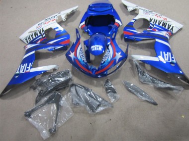 Carrocería Motocicletas R1 2002-2003 - Azul Blanco Motul Fiat