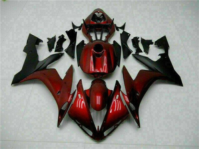 Carrocería Motocicletas R1 2004-2006 - Rojo Negro Carrocería Motocicletas R1 2004-2006 - Rojo Negro