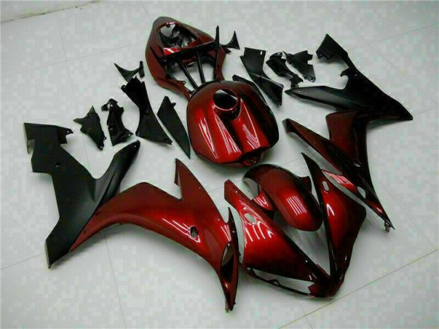 Carrocería Motocicletas R1 2004-2006 - Rojo Negro Carrocería Motocicletas R1 2004-2006 - Rojo Negro