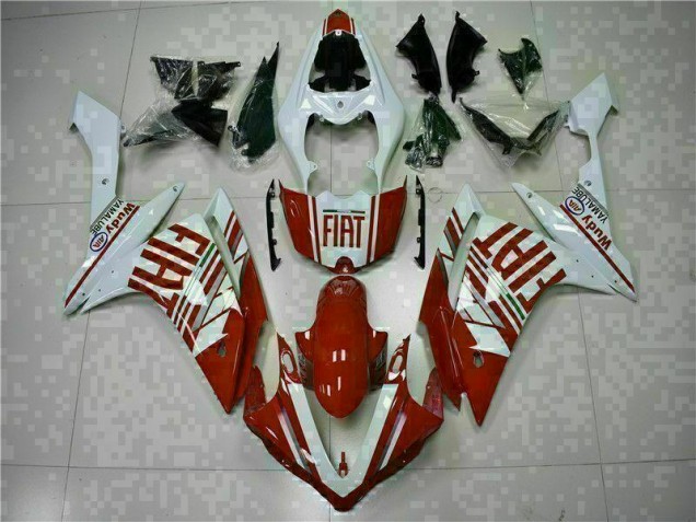 Carrocería Motocicletas R1 2007-2008 - Rojo Blanco Carrocería Motocicletas R1 2007-2008 - Rojo Blanco