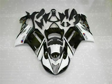 Carrocería Motocicletas ZX6R 2007-2008 - Negro Blanco