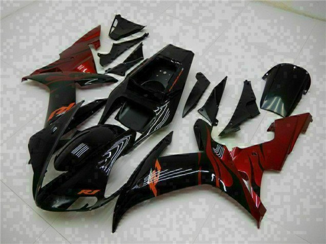 Completo ABS Moto Plástico R1 2002-2003 - Negro Completo ABS Moto Plástico R1 2002-2003 - Negro