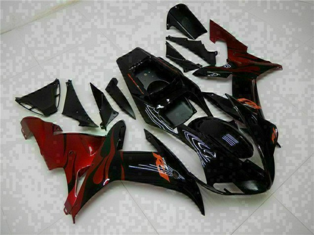 Completo ABS Moto Plástico R1 2002-2003 - Negro Completo ABS Moto Plástico R1 2002-2003 - Negro