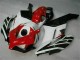 Inyección Kit Carenado Moto CBR 1000 RR 2004-2005 - Rojo Blanco Inyección Kit Carenado Moto CBR 1000 RR 2004-2005 - Rojo Blanco