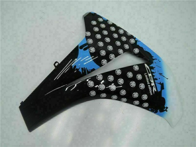 Inyección Kit Carenado Moto CBR 1000 RR 2008-2011 - Blanco Negro Inyección Kit Carenado Moto CBR 1000 RR 2008-2011 - Blanco Negro