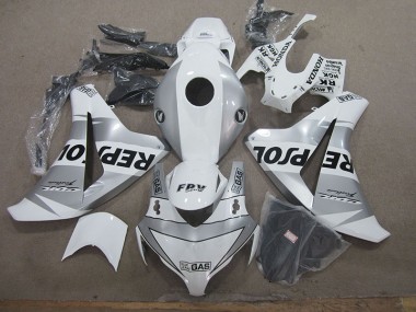 Inyección Kit Carenado Moto CBR 1000 RR 2008-2011 - Blanco Repsol
