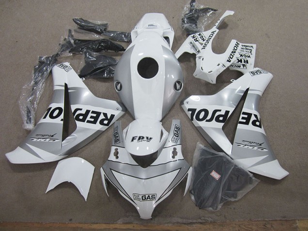 Inyección Kit Carenado Moto CBR 1000 RR 2008-2011 - Blanco Repsol Inyección Kit Carenado Moto CBR 1000 RR 2008-2011 - Blanco Repsol