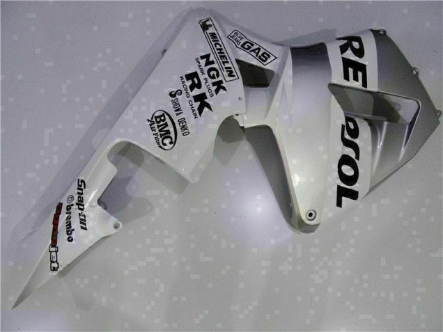 Inyección Kit Carenado Moto CBR 600 RR 2003-2004 - Blanco Repsol Inyección Kit Carenado Moto CBR 600 RR 2003-2004 - Blanco Repsol