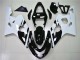 Inyección Kit Carenado Moto GSXR 600 / 750 K4 2004-2005 - Blanco Negro Inyección Kit Carenado Moto GSXR 600 / 750 K4 2004-2005 - Blanco Negro