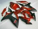 Inyección Kit Carenado Moto GSXR 600 / 750 K6 2006-2007 - Rojo Negro Inyección Kit Carenado Moto GSXR 600 / 750 K6 2006-2007 - Rojo Negro