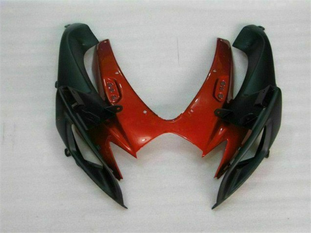 Inyección Kit Carenado Moto GSXR 600 / 750 K6 2006-2007 - Rojo Negro Inyección Kit Carenado Moto GSXR 600 / 750 K6 2006-2007 - Rojo Negro