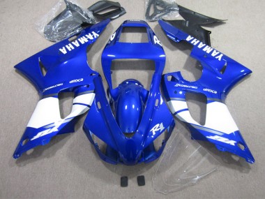 Inyección Kit Carenado Moto R1 2002-2003 - Azul Blanco