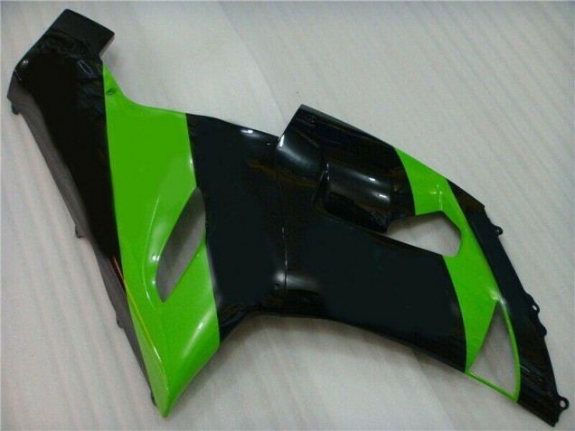 Inyección Kit Carenado Moto ZX6R 2005-2006 - Verde Negro